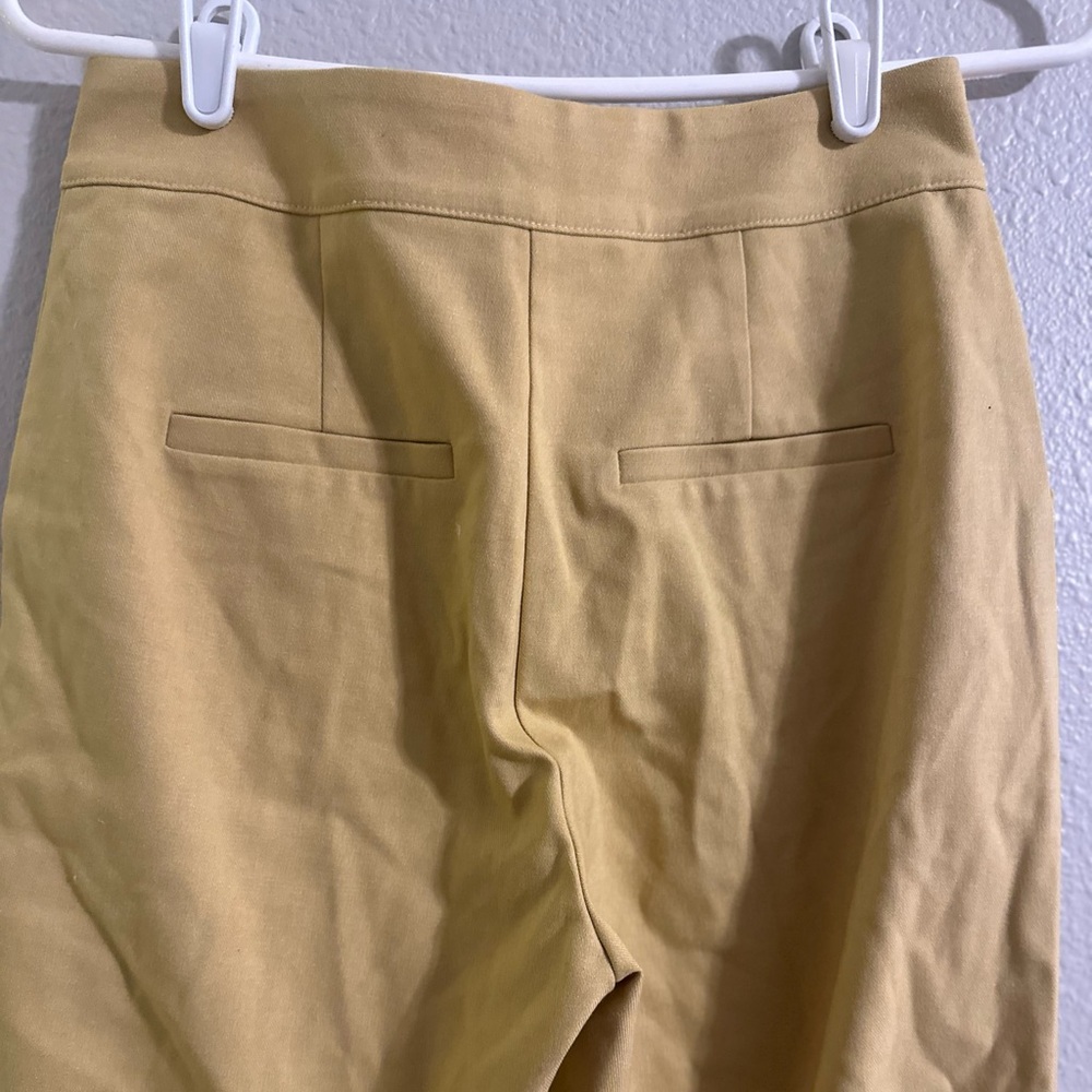 NWT Ghospell Chic Yellow Straight Leg Women's Pants - Picture 6 of 8